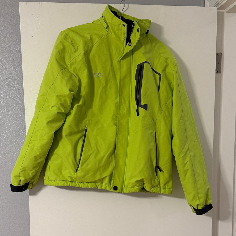 Lime Green Ski Jacket